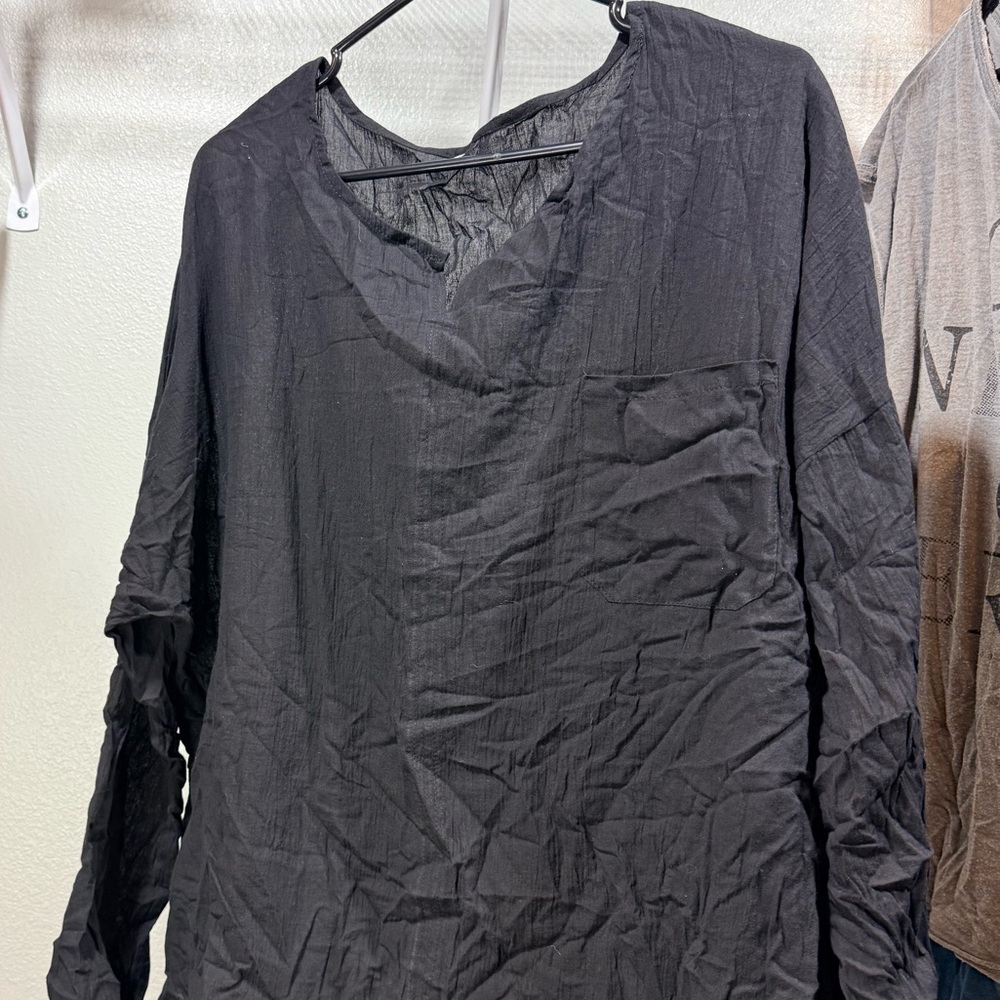Black Long Sleeve Blouse